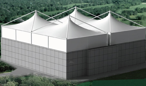 膜結(jié)構(gòu)遮陽傘